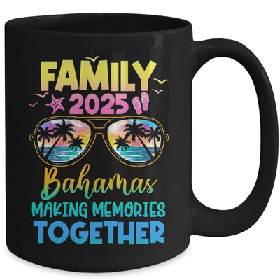 Family Vacation Bahamas 2025 Summer Holiday Matching Mug | siriusteestore