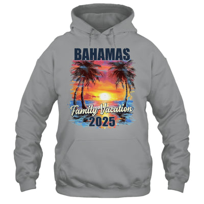 Family Vacation Bahamas 2025 Summer Trip Matching Shirt & Tank Top | siriusteestore