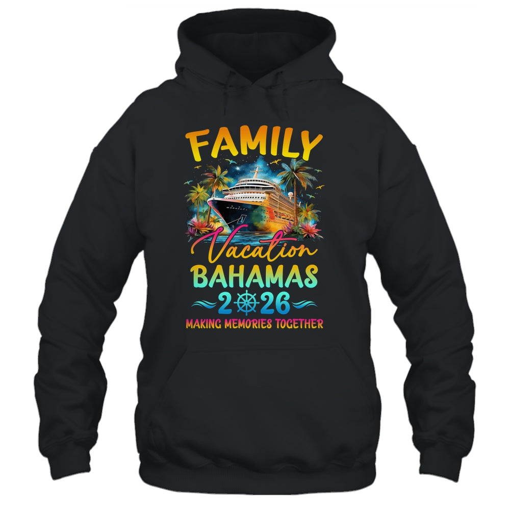 Family Vacation Bahamas 2026 Matching Group Summer Shirt & Tank Top | siriusteestore