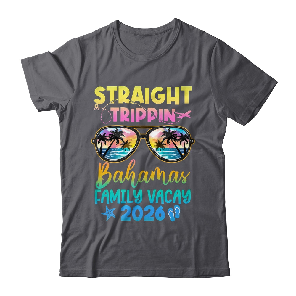Family Vacation Bahamas 2026 Summer Holiday Matching Shirt & Tank Top | siriusteestore