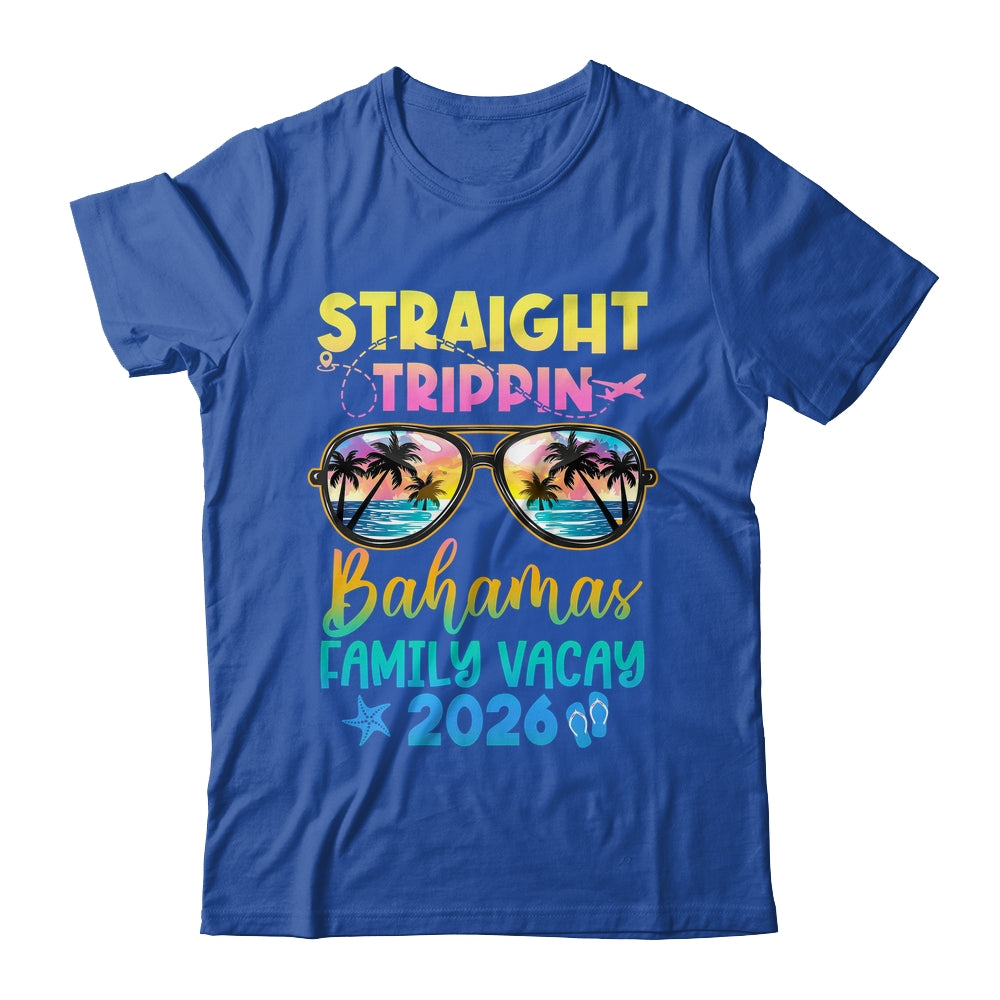 Family Vacation Bahamas 2026 Summer Holiday Matching Shirt & Tank Top | siriusteestore