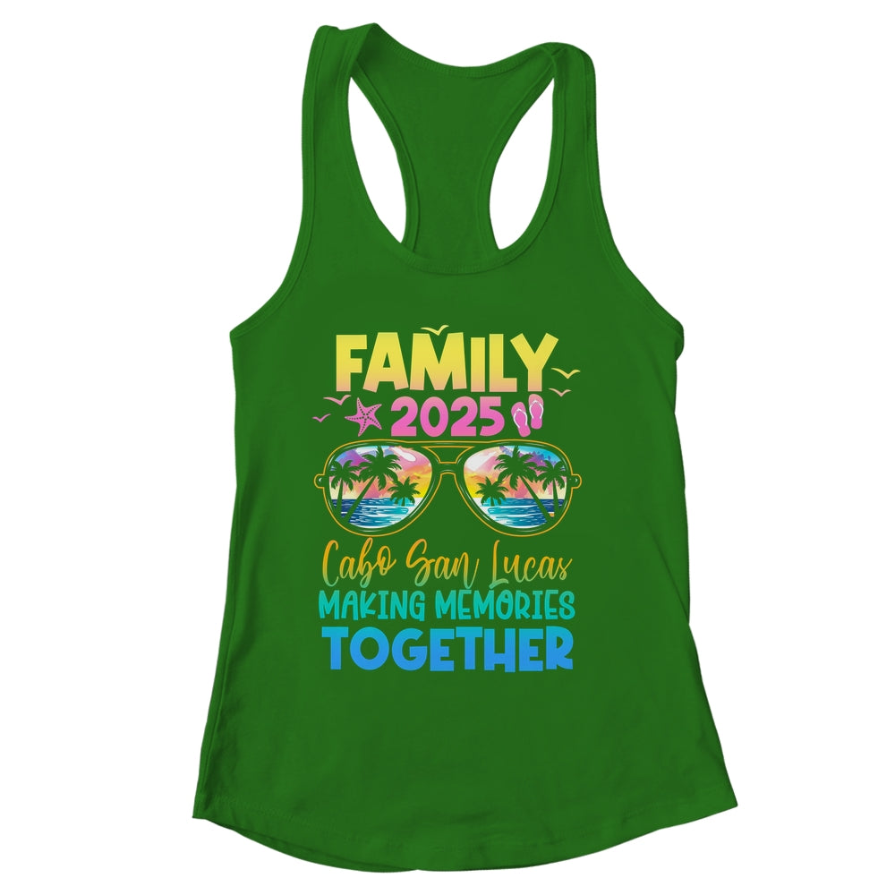 Family Vacation Cabo San Lucas 2025 Summer Holiday Matching Shirt & Tank Top | siriusteestore