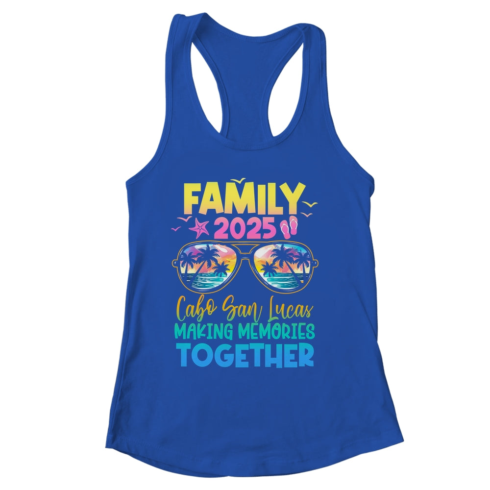 Family Vacation Cabo San Lucas 2025 Summer Holiday Matching Shirt & Tank Top | siriusteestore