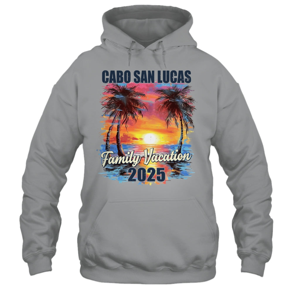 Family Vacation Cabo San Lucas 2025 Summer Trip Matching Shirt & Tank Top | siriusteestore