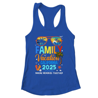 Family Vacation California 2025 Family Vacation Together Shirt & Tank Top | siriusteestore