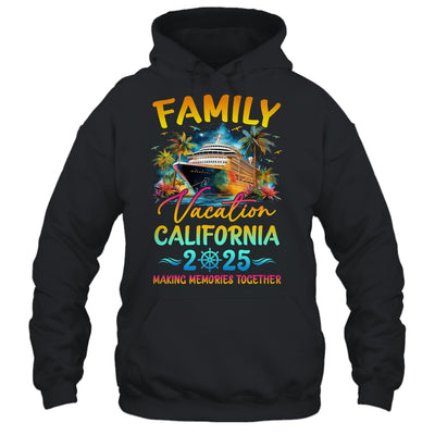 Family Vacation California 2025 Matching Group Summer Shirt & Tank Top | siriusteestore