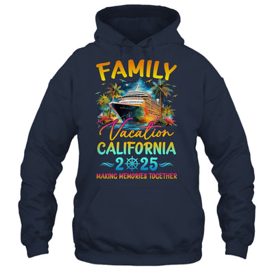 Family Vacation California 2025 Matching Group Summer Shirt & Tank Top | siriusteestore