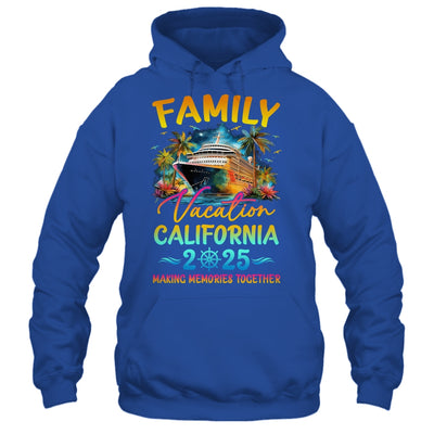 Family Vacation California 2025 Matching Group Summer Shirt & Tank Top | siriusteestore