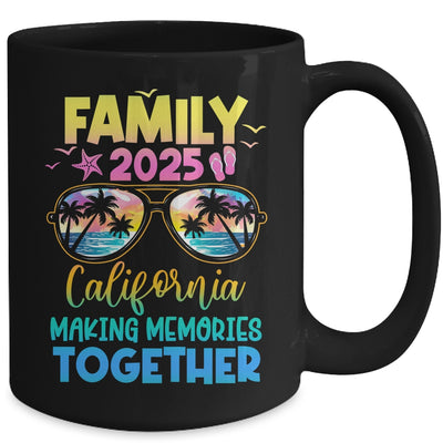 Family Vacation California 2025 Summer Holiday Matching Mug | siriusteestore