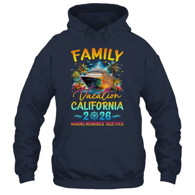 Family Vacation California 2026 Matching Group Summer Shirt & Tank Top | siriusteestore