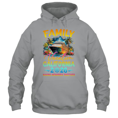 Family Vacation California 2026 Matching Group Summer Shirt & Tank Top | siriusteestore