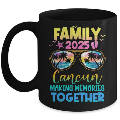 Family Vacation Cancun 2025 Summer Holiday Matching Mug | siriusteestore