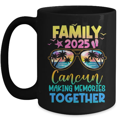 Family Vacation Cancun 2025 Summer Holiday Matching Mug | siriusteestore