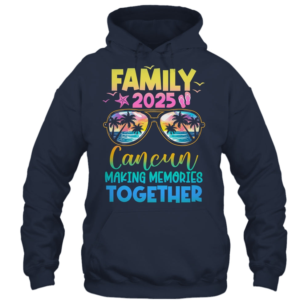 Family Vacation Cancun 2025 Summer Holiday Matching Shirt & Tank Top | siriusteestore