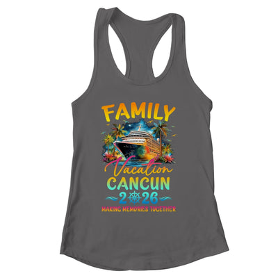 Family Vacation Cancun 2026 Matching Group Summer Shirt & Tank Top | siriusteestore