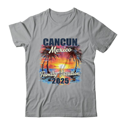 Family Vacation Cancun Mexico 2025 Summer Trip Matching Shirt & Tank Top | siriusteestore