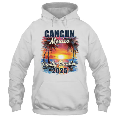 Family Vacation Cancun Mexico 2025 Summer Trip Matching Shirt & Tank Top | siriusteestore