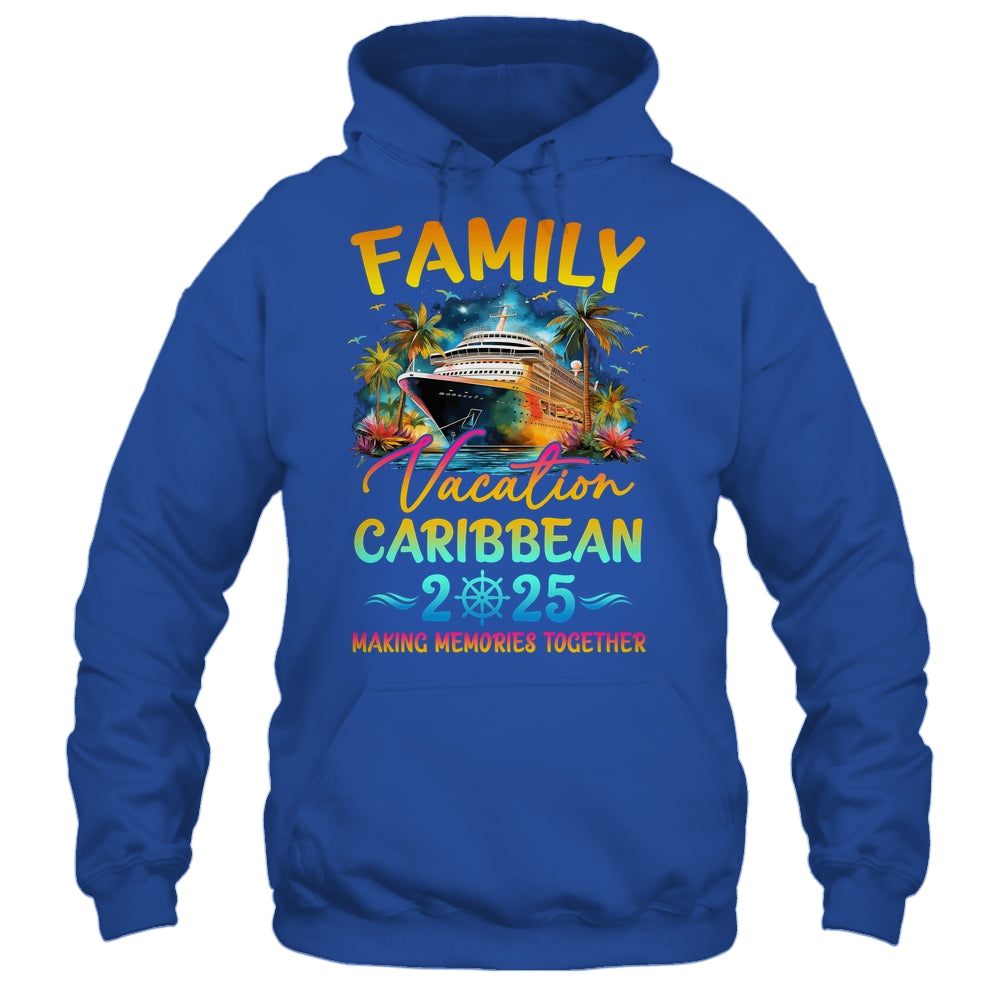 Family Vacation Caribbean 2025 Matching Group Summer Shirt & Tank Top | siriusteestore