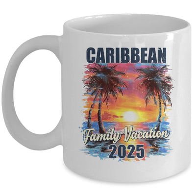 Family Vacation Caribbean 2025 Summer Trip Matching Mug | siriusteestore