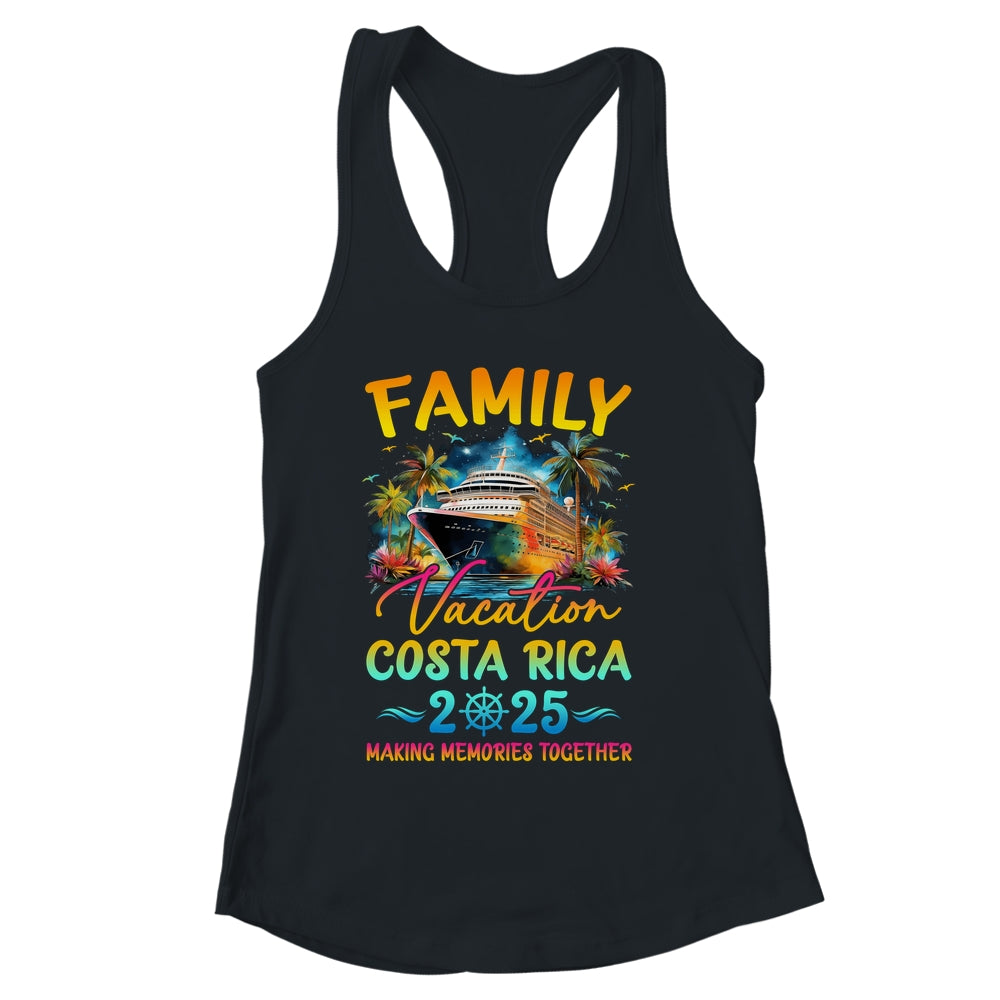 Family Vacation Costa Rica 2025 Matching Group Summer Shirt & Tank Top | siriusteestore