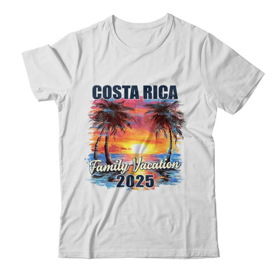 Family Vacation Costa Rica 2025 Summer Trip Matching Shirt & Tank Top | siriusteestore