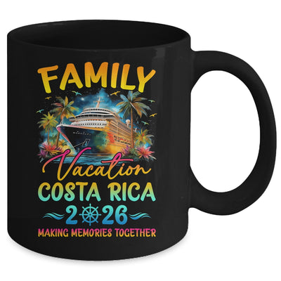 Family Vacation Costa Rica 2026 Matching Group Summer Mug | siriusteestore