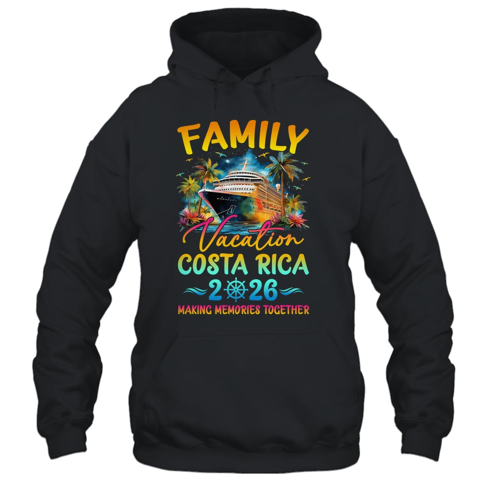 Family Vacation Costa Rica 2026 Matching Group Summer Shirt & Tank Top | siriusteestore