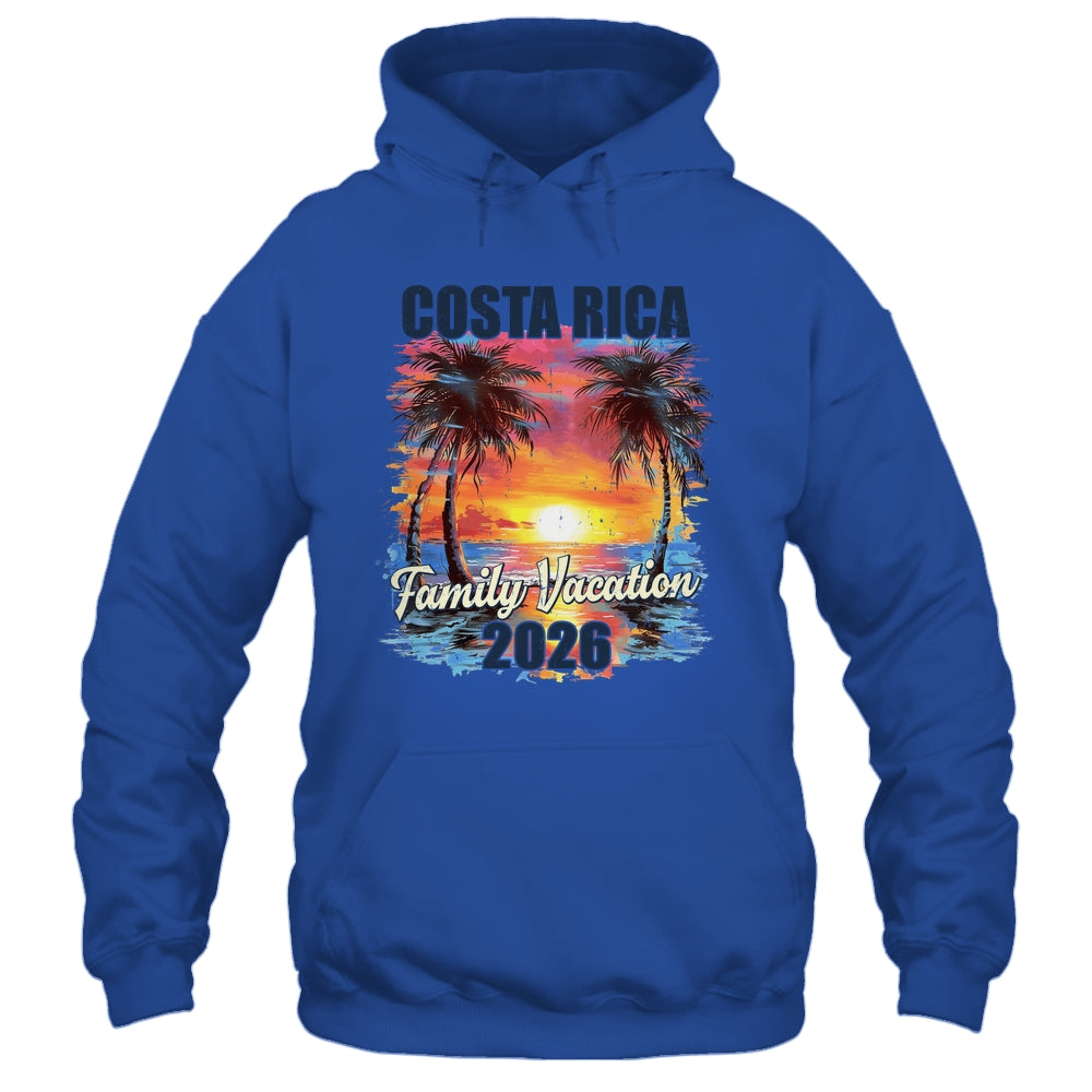 Family Vacation Costa Rica 2026 Summer Trip Matching Shirt & Tank Top | siriusteestore