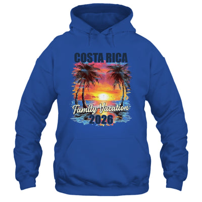 Family Vacation Costa Rica 2026 Summer Trip Matching Shirt & Tank Top | siriusteestore