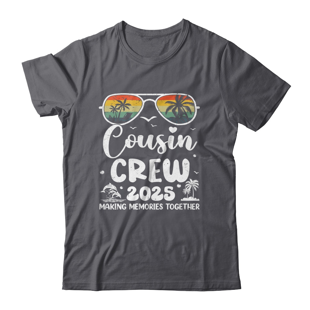 Family Vacation Cousin Crew 2025 Beach Matching Summer Trip Shirt & Tank Top | siriusteestore