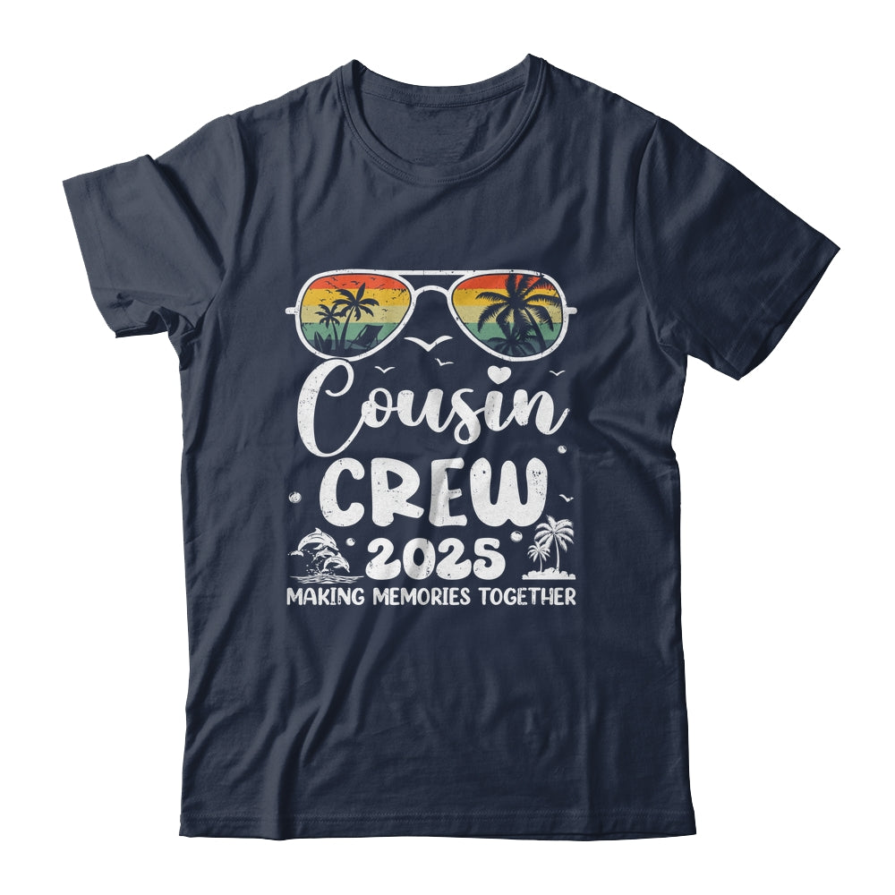 Family Vacation Cousin Crew 2025 Beach Matching Summer Trip Shirt & Tank Top | siriusteestore