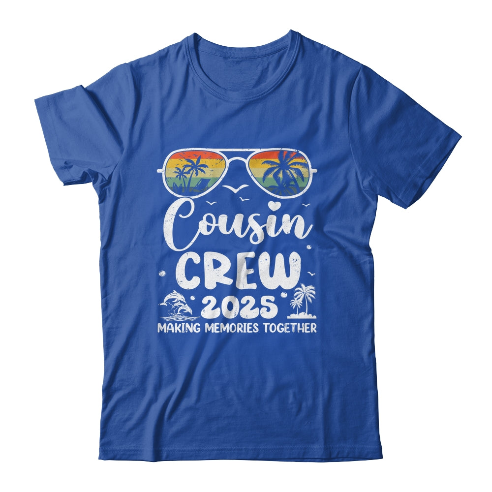 Family Vacation Cousin Crew 2025 Beach Matching Summer Trip Shirt & Tank Top | siriusteestore