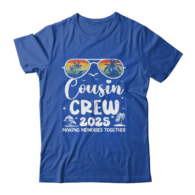 Family Vacation Cousin Crew 2025 Beach Matching Summer Trip Shirt & Tank Top | siriusteestore