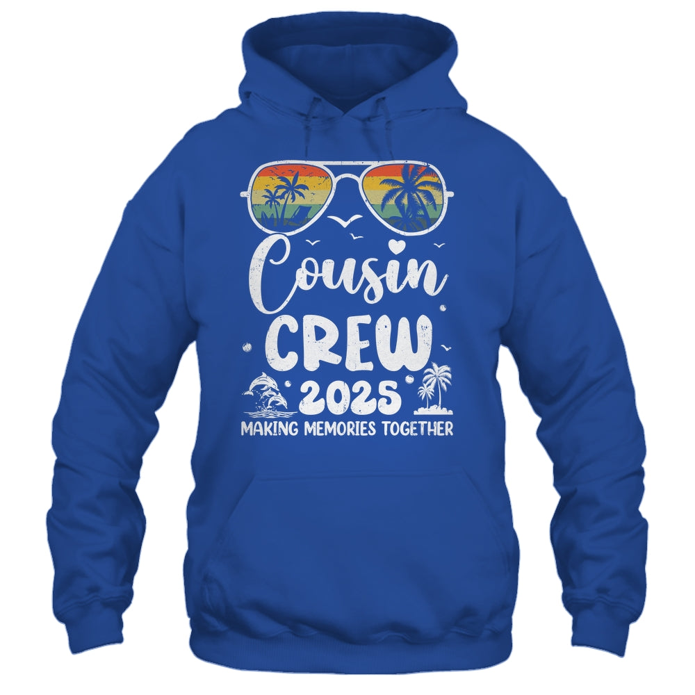 Family Vacation Cousin Crew 2025 Beach Matching Summer Trip Shirt & Tank Top | siriusteestore