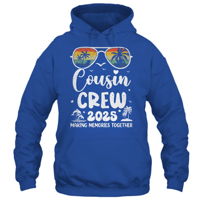 Family Vacation Cousin Crew 2025 Beach Matching Summer Trip Shirt & Tank Top | siriusteestore