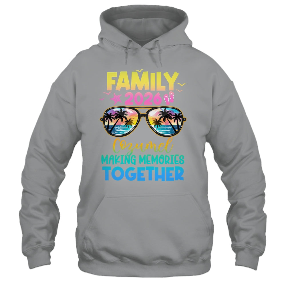 Family Vacation Cozumel 2026 Summer Holiday Matching Shirt & Tank Top | siriusteestore