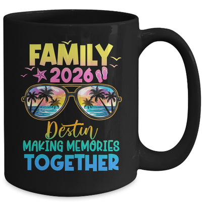 Family Vacation Destin 2026 Summer Holiday Matching Mug | siriusteestore