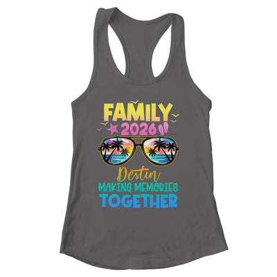 Family Vacation Destin 2026 Summer Holiday Matching Shirt & Tank Top | siriusteestore