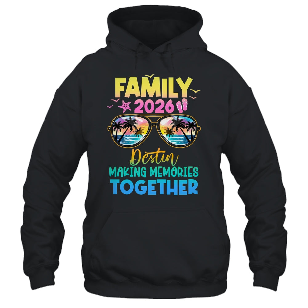 Family Vacation Destin 2026 Summer Holiday Matching Shirt & Tank Top | siriusteestore