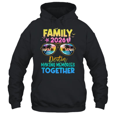 Family Vacation Destin 2026 Summer Holiday Matching Shirt & Tank Top | siriusteestore