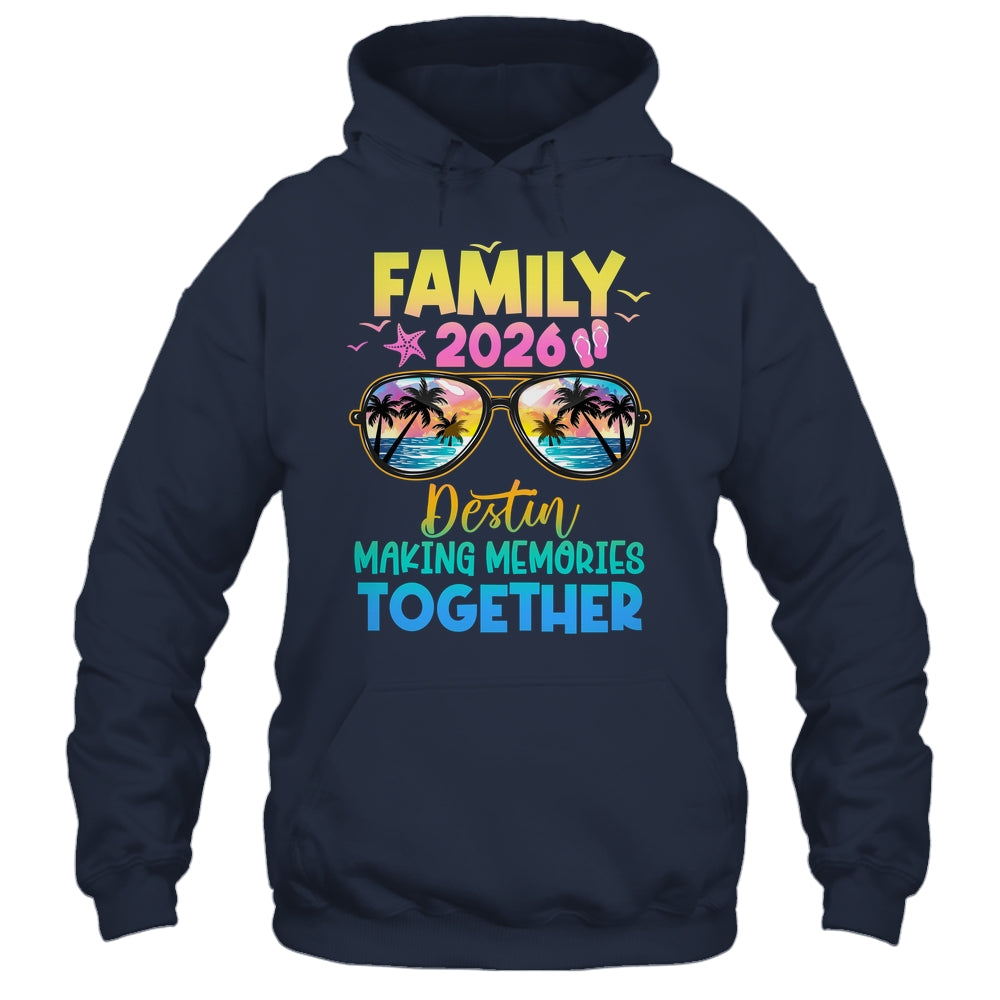 Family Vacation Destin 2026 Summer Holiday Matching Shirt & Tank Top | siriusteestore