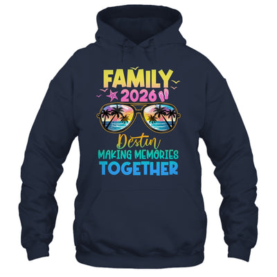 Family Vacation Destin 2026 Summer Holiday Matching Shirt & Tank Top | siriusteestore