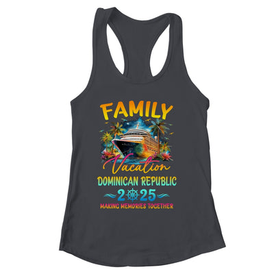 Family Vacation Dominican Republic 2025 Matching Group Summer Shirt & Tank Top | siriusteestore