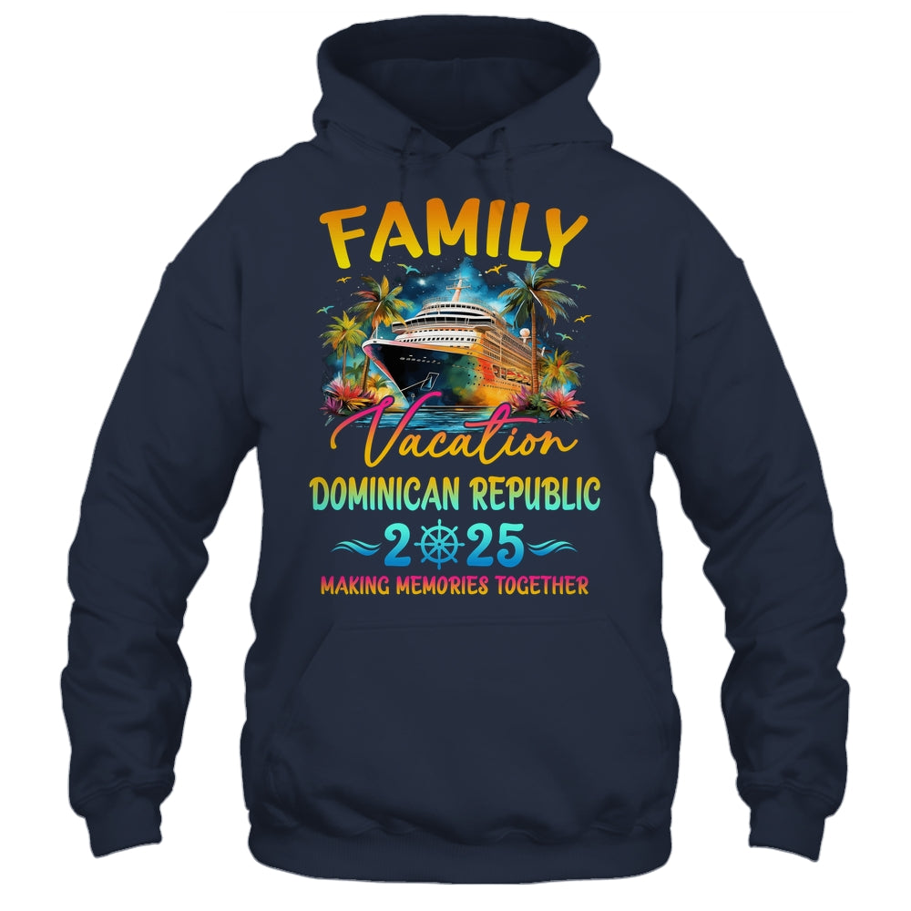 Family Vacation Dominican Republic 2025 Matching Group Summer Shirt & Tank Top | siriusteestore