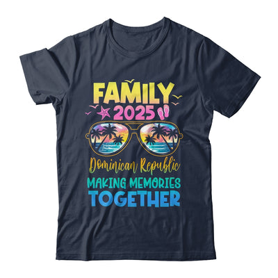 Family Vacation Dominican Republic 2025 Summer Holiday Matching Shirt & Tank Top | siriusteestore