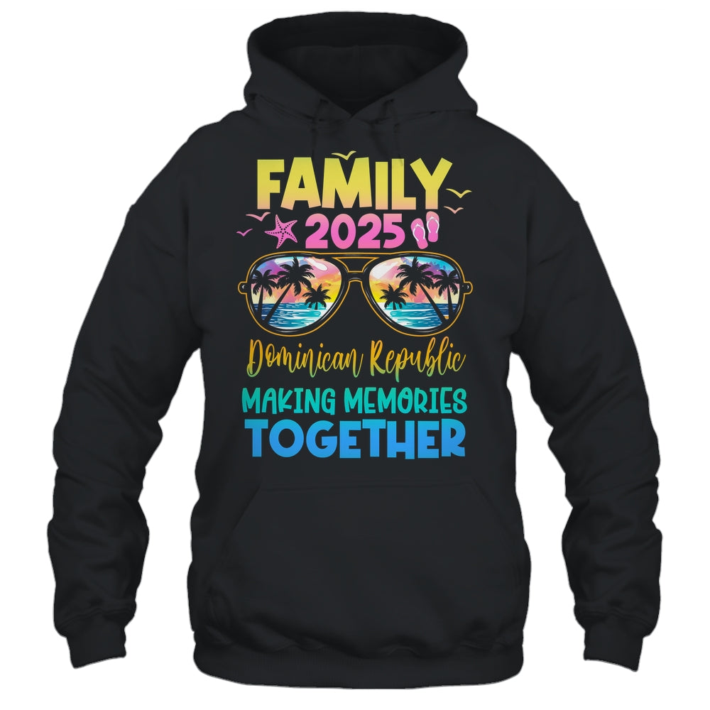 Family Vacation Dominican Republic 2025 Summer Holiday Matching Shirt & Tank Top | siriusteestore
