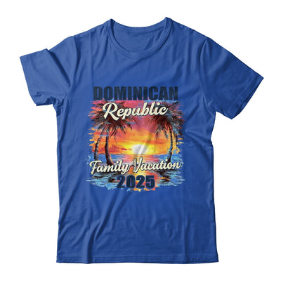 Family Vacation Dominican Republic 2025 Summer Trip Matching Shirt & Tank Top | siriusteestore