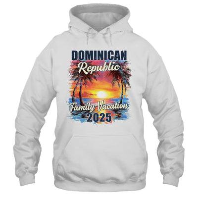 Family Vacation Dominican Republic 2025 Summer Trip Matching Shirt & Tank Top | siriusteestore