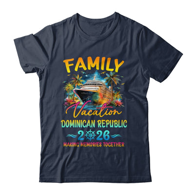 Family Vacation Dominican Republic 2026 Matching Group Summer Shirt & Tank Top | siriusteestore