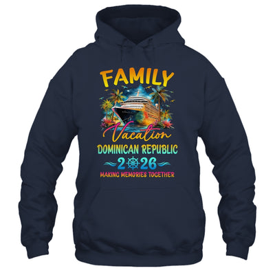 Family Vacation Dominican Republic 2026 Matching Group Summer Shirt & Tank Top | siriusteestore